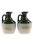 Rutherford's Ceramic Decanters Bottled 1980s 2 x 5cl / 40%