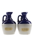 Rutherford's Ceramic Decanters Bottled 1980s 2 x 5cl / 40%