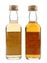 Deanston Malt & Glengarrett 10 Year Old Bottled 1970s-1980s 2 x 5cl