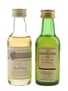 Cragganmore 12 Year Old & Glenlivet 12 Year Old Bottled 2000s 2 x 5cl / 40%