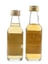 Glen Moray 12 Year Old & 16 Year Old Bottled 1990s 2 x 5cl / 40%