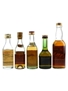 Assorted Brandy Keo Brandy, Three Barrels VSOP, Deauville, Prima Brady & Navip Vinjak 5 x 5cl-10cl