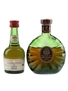 Courvoisier 3 Star Luxe & Remy Martin Centaure XO Bottled 1980s 2 x 5cl / 40%