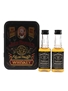 Jack Daniel's Old No 7 Gift Tin Bottled 1980s 2 x 5cl / 40%