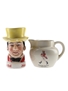 Johnnie Walker Water Jugs  13cm  & 8.5cm Tall