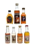 Assorted Rum Miniatures  1 x 10cl & 6 x 5cl / 45%