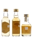 Auchentoshan 10 Year Old & Glenkinchie 10 Year Old Bottled 1980s-1990s 3 x 5cl