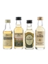 Assorted Single Malt Scotch Whisky Cragganmore, Fettercairn, Glen Grant & Inverarity 4 x 5cl / 40%