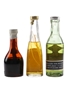 Assorted Liqueurs Blackberry Brandy, Groppi Liqueur & Pernod Fills 3 x 5cl