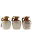 Lindisfarne Ceramic Decanters  3 x 5cl