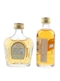 Crown Royal & Lot No.40  2 x 5cl