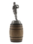 Sterling & Classic Rugby Player Figurine Cork Stopper  12cm Tall