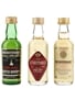 Auchentoshan 10 Year Old & Pure Malt Bottled 1970s-1980s 3 x 4.7cl-5cl / 40%