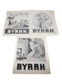 9 Advertising Prints from the first half of 1930s Marie Brizard, Byrrh, Le Porto 