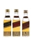 Johnnie Walker Black Label Extra Special & 12 Year Old  & Johnnie Walker Red Label Bottled 1970s-1980s 3 x 5cl / 40%