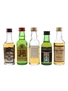 Chivas Regal 12, J&B, Passport, Pride Of Orkney 12 & St Michael Islay Bottled 1970s-1980s 5 x 5cl