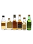 Assorted Blended Scotch Whisky Antiquary, Double V, Long John, Old Court, Seven Sky & Sheep Dip 8 Year Old 6 x 3cl-5cl / 40%