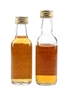 Glendullan 12 Year Old & Strathisla 8 Year Old Bottled 1970s-1980s 2 x 5cl