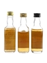 Cardhu 12 Year Old, Glenordie 12 Year Old & Tomatin 10 Year Old Bottled 1980s 3 x 4.68cl-5cl / 40%