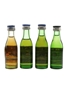 Pernod Fils & Ricard Bottled 1970s & 1980s 4 x 2cl-2.3cl