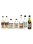 Appleton Gold & White, Cockspur 5 Star, La Mauny, Dry Cane, Mainstay & Rhum Negrita Bottled 1970s-1980s 7 x 5cl