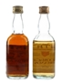 Istra Premier Vinjak & Domaci Brandy Bottled 1970s 2 x 10cl