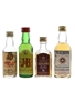 Highland Queen, J&B Rare, Logan De Luxe & Teacher's Bottled 1970s-1980s 4 x 5cl