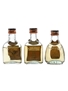 Sikkim Old Gold, Corn Whisky, Red Barrel Noble Whisky Indian Whisky 3 x 5cl