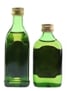 Glenfiddich 8 Year Old &  Pure Malt Bottled 1970s & 1980s 2 x 4.7cl-5cl