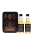 Jack Daniel's Old No 7 Gift Tin Bottled 1980s 2 x 5cl / 40%