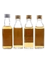 Assorted Blended Whisky Bottled 1980s 4 x 5cl