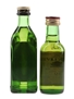 Glenlivet 12 Year Old & Glenfiddich Pure Malt Bottled 1980s-1990s 2 x 5cl / 40%