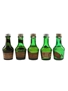 Benedictine DOM Bottled 1960s-1970s 5 x 3cl /  41.7%