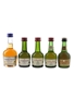 Courvoisier Three Star Luxe, VS & VSOP Bottled 1970s-1980s 4 x 3-5cl