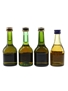 Three Barrels 3 Star & VSOP 5 Star Bottled 1970s-1980s 4 x 5cl / 40%