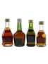 Bisquit 3 Star & VSOP Bottled 1970s-1980s 4 x 3cl-5cl / 40%