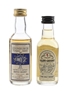 Edinburgh 15 Year Old & Glen Grant Bottled 1990s & 2000s 2 x 5cl