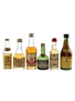 Assorted Brandy 3 Valletti, Brandy Drake, Fogolar Gran Riserve, Santamarise, Seguin & Torres 10 Year Old 6 x 2.8cl-5cl