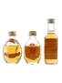 Haig's Dimple, 12 Year Old & Famous Grouse Bottled 1970s-1980s 3 x 5cl