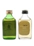 Jameson & Tullamore Dew Bottled 1970s-1980s 2 x 5cl / 40%