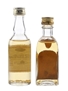 Gold Wasser Zlota Vodka Bottled 1980s 2 x 5cl / 40%