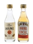 Ron Miel Cocal & Ron Guajiro Bottled 1980s-1990s 2 x 5cl