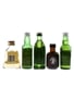 Bell's 8 Year Old, Cutty Sark, Glenfiddich Special Old Reserve, Grand Old Parr 12 Year Old & William Lawson's  5 x 5cl / 40%