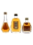 Bisquit VSOP, Hennessy Fine Cognac & Hine VSOP Bottled 1980s-1990s 3 x 3cl-5cl / 40%