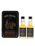 Jack Daniel's Old No.7 Whiskey Set Bottled 1990s 2 x 5cl / 40%