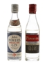 John Power's Silver Label & Special Dry Gin Bottled 1950s-1960s 2 x 7cl / 40%