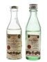 Bacardi Ron Superior Bottled 1950s & 1960s 2 x 5cl / 40%