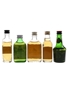 Assorted Blended Scotch Whisky Antiquary, Black & White, Famous Grouse, Long John Special Reserve & Vat 69 5 x 5cl / 40%