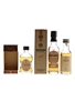 Cardhu 12 Year Old, Knockando 1976 & Oban 14 Year Old Bottled 1990s-2000s 3 x 5cl