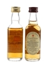 Auchroisk 1975 & Longmorn Glenlivet 12 Year Old Bottled 1980s - Gordon & MacPhail 2 x 5cl / 40%